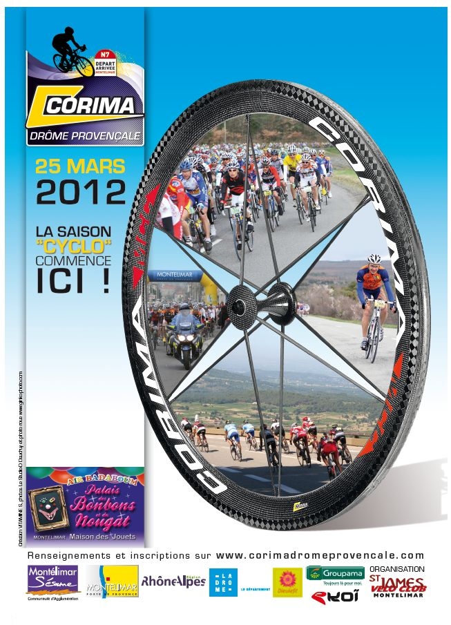 Affiche CORIMA Drôme Provençale 2012