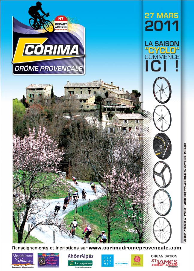 Affiche CORIMA Drôme Provençale 2011