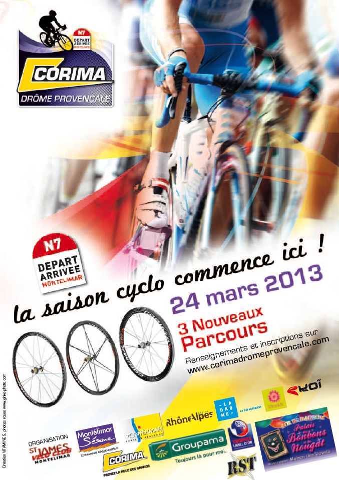 Affiche CORIMA Drôme Provençale 2014