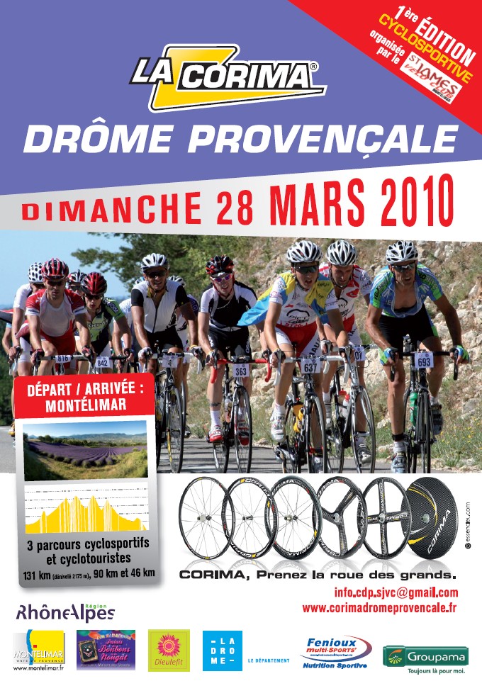 Affiche CORIMA Drôme Provençale 2010
