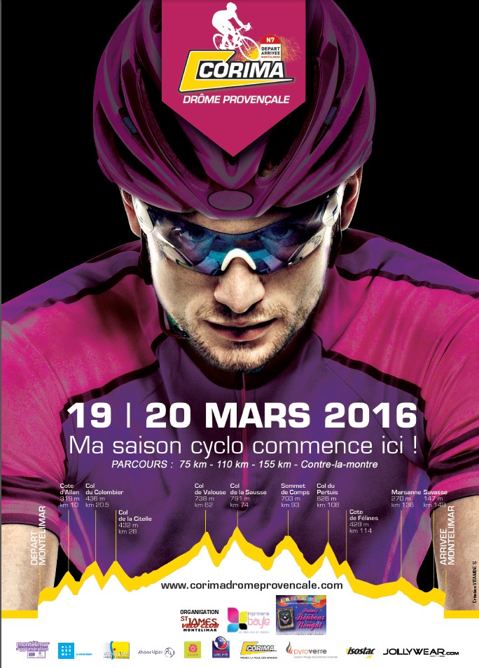 Affiche CORIMA Drôme Provençale 2016